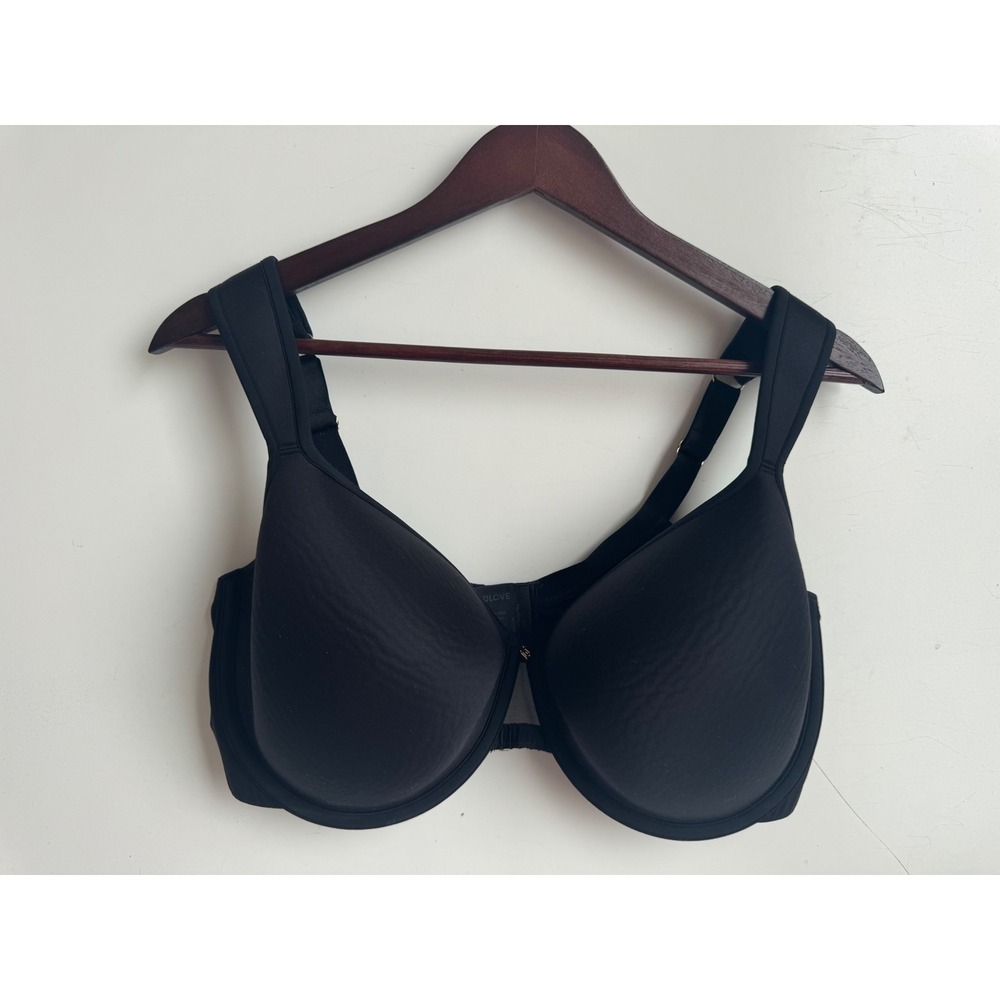 ThirdLove 24/7 Perfect Coverage Bra Black Memory Foam‎ Underwire 42E  comfort
